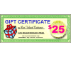 (image for) Gift Certificate $25.00